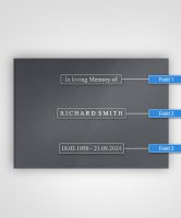 Personalised Condolence Book