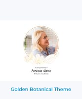 Memory Book Builder - Golden Botanical Theme - Now Free